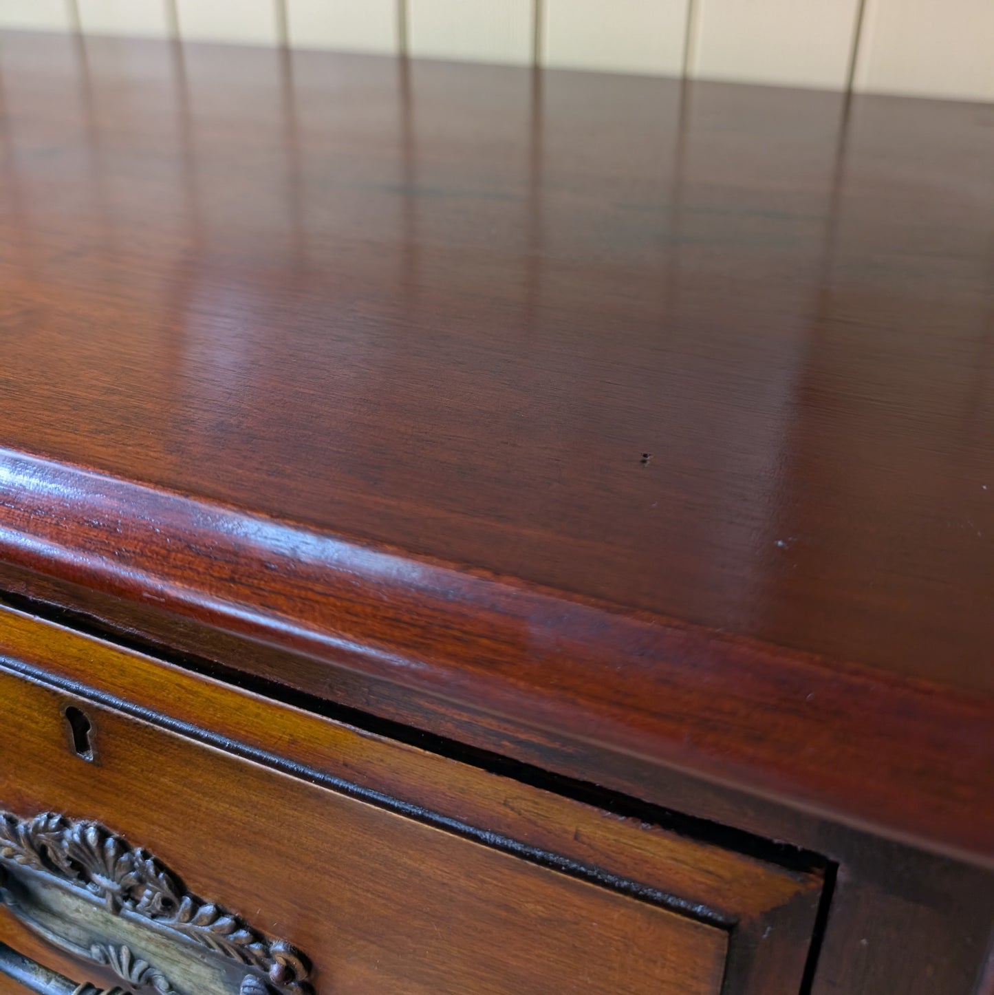 Narrow Antique Chest of Drawers