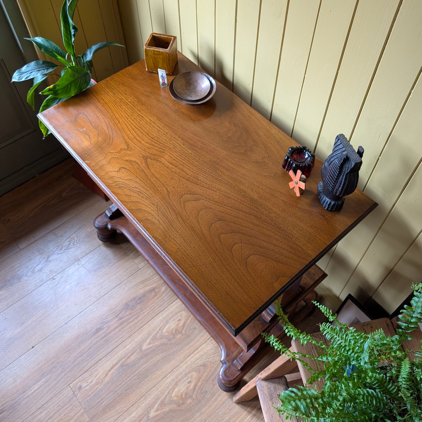 Antique Victorian Mahogany Three-Tier Buffet Server & Console Table