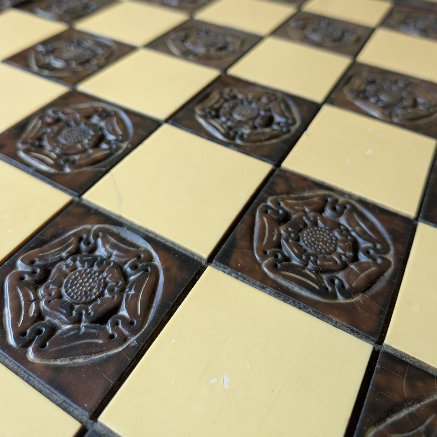 Antique Chess Table
