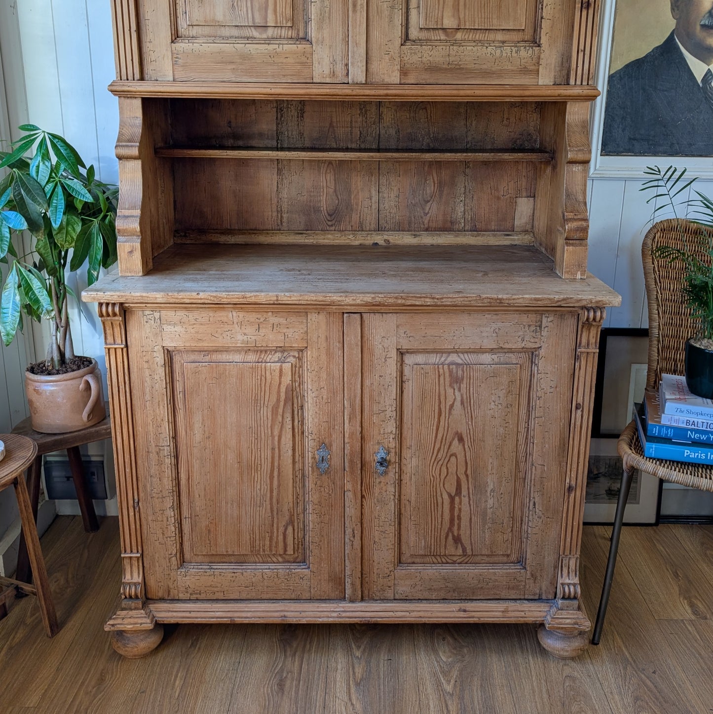 Antique French Pine Dresser
