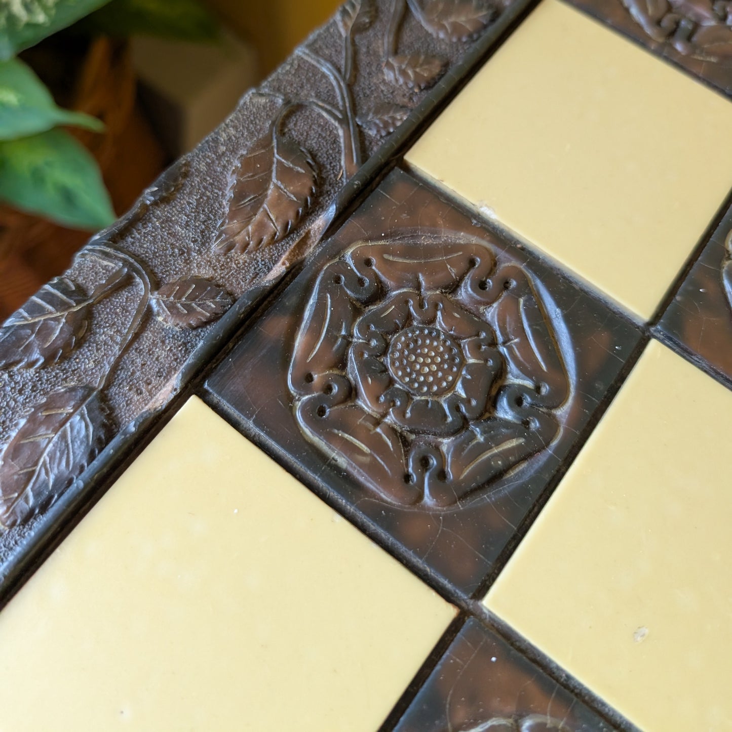 Antique Chess Table