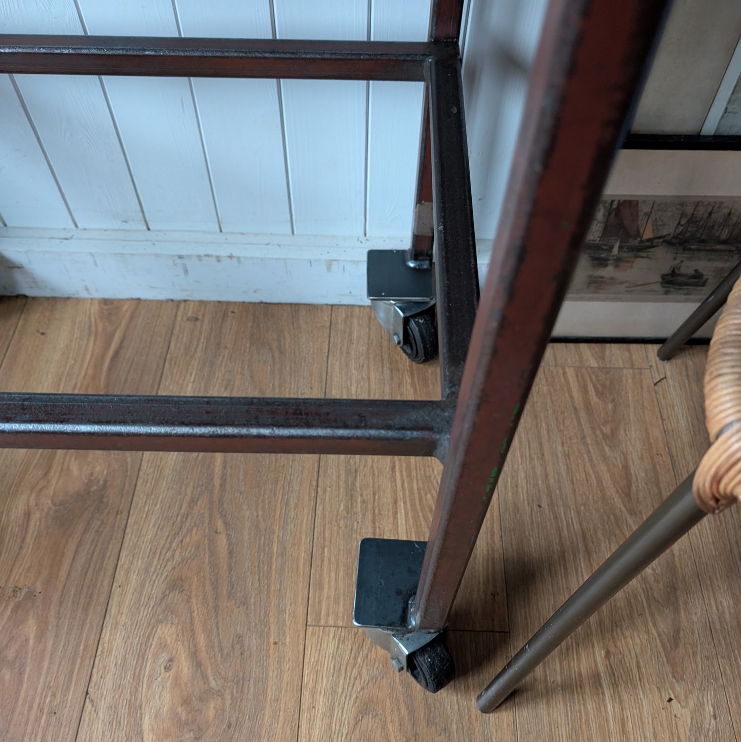 1960s Industrial Side Table