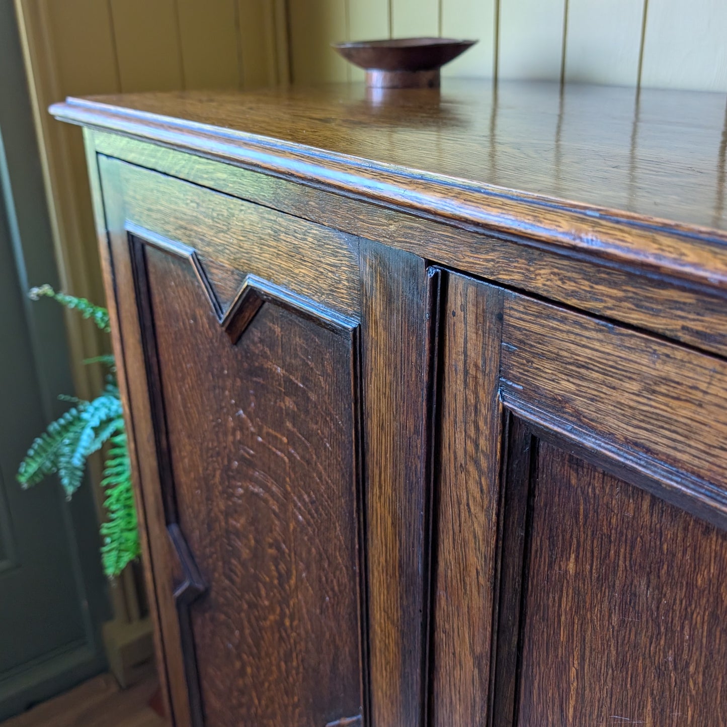 Antique Oak Cupboard