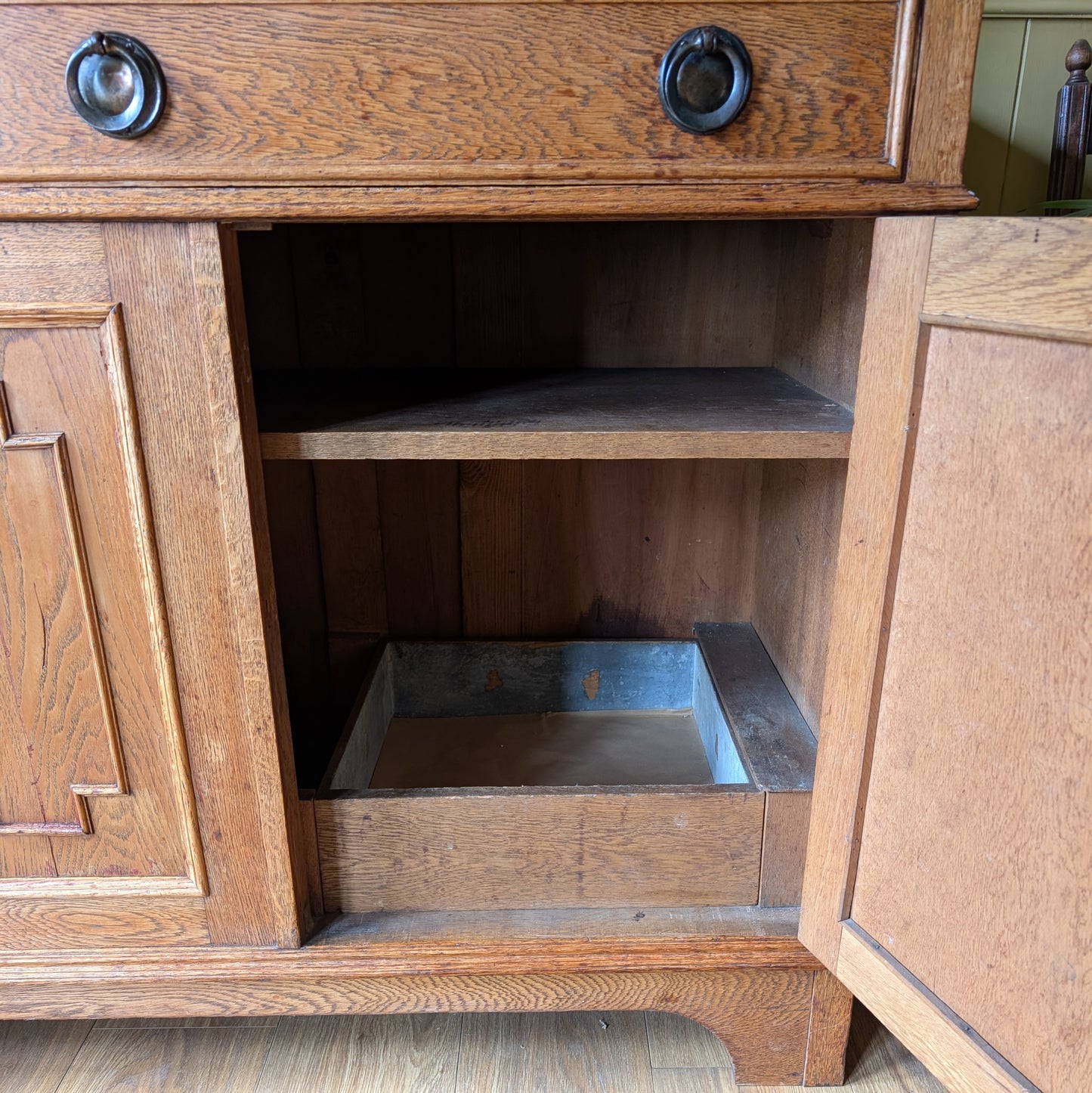 Large Antique Oak Sideboard