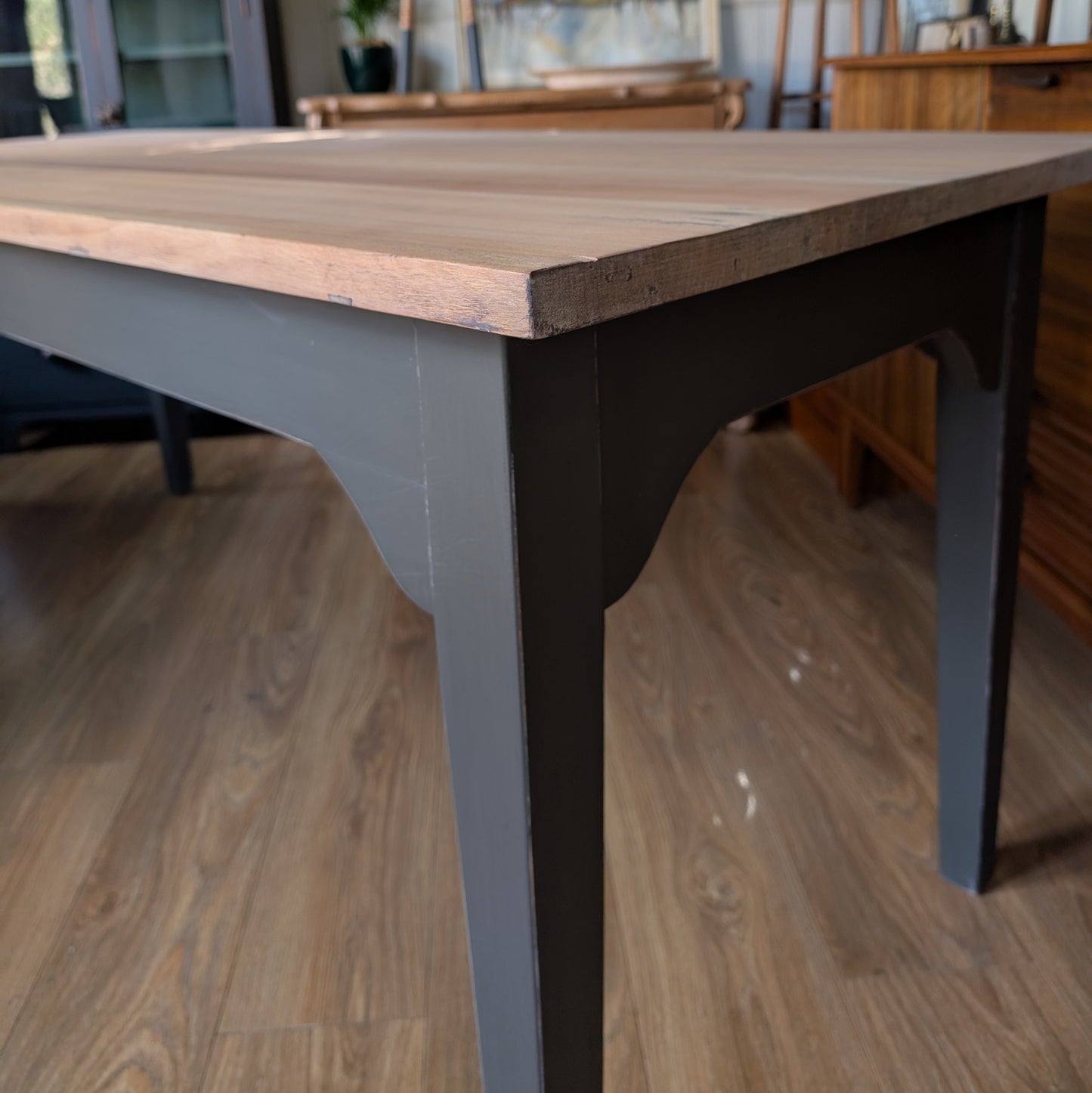 Vintage French Farmhouse Table [ref:7385]