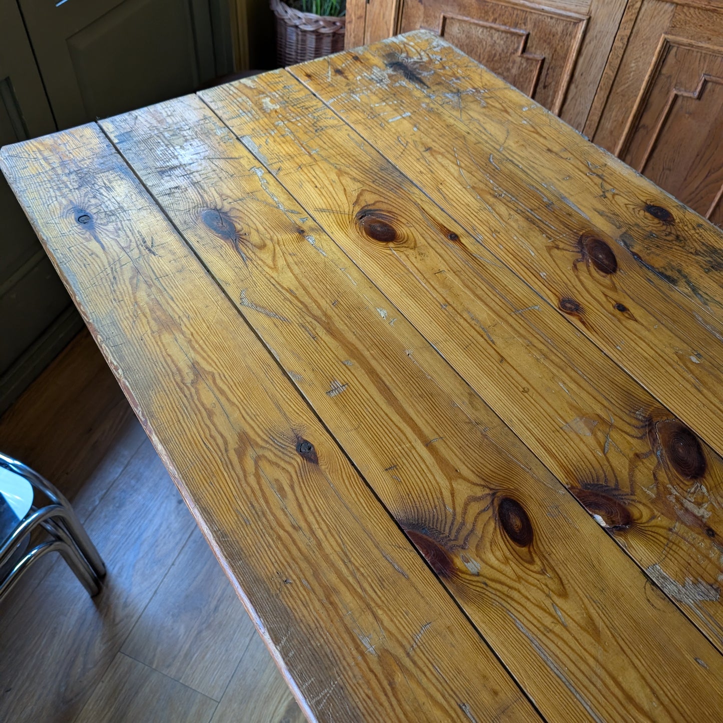 Vintage Trestle Table