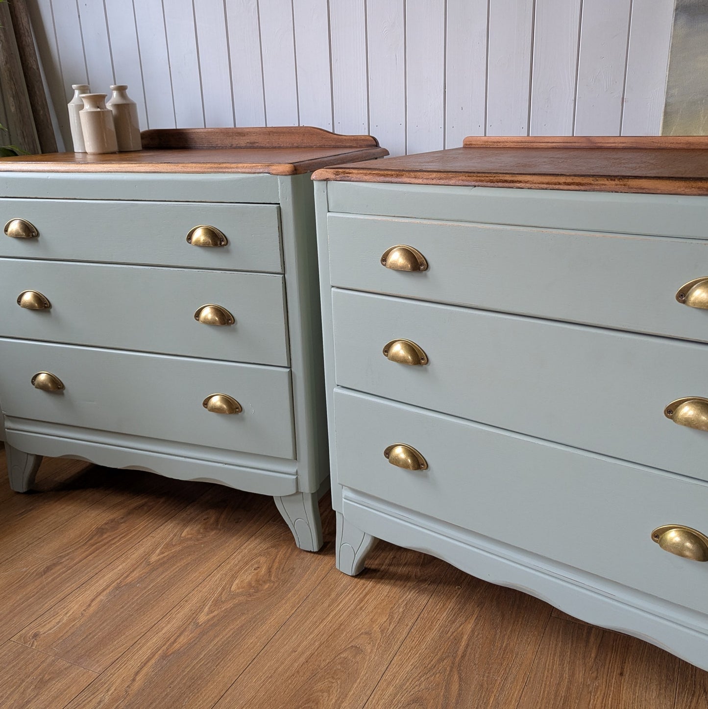Pair of Painted Chest of Drawers