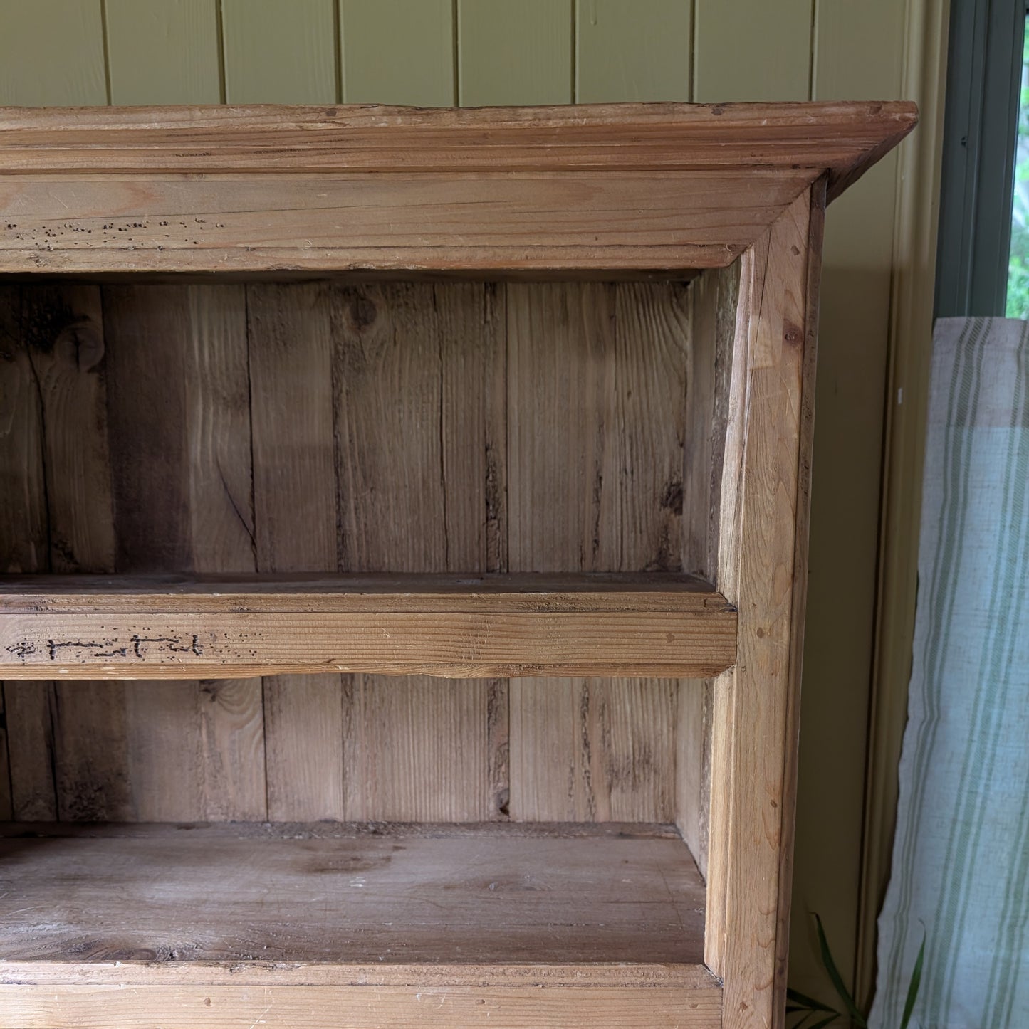 Antique French Countertop Shelving Unit
