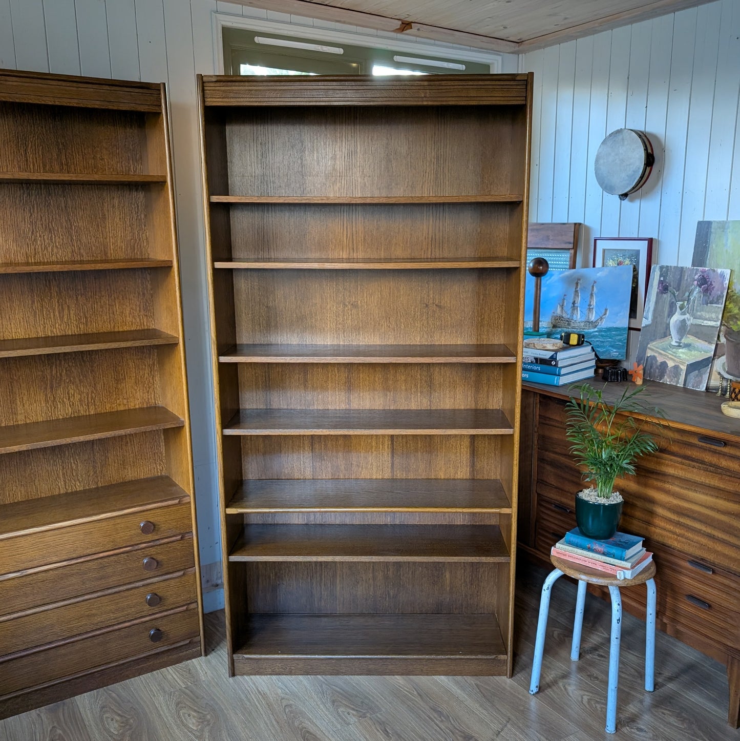 Pair of Mid Century Bookcases