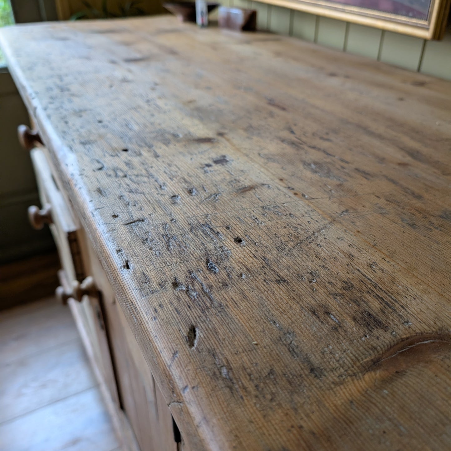 Victorian Pine Sideboard