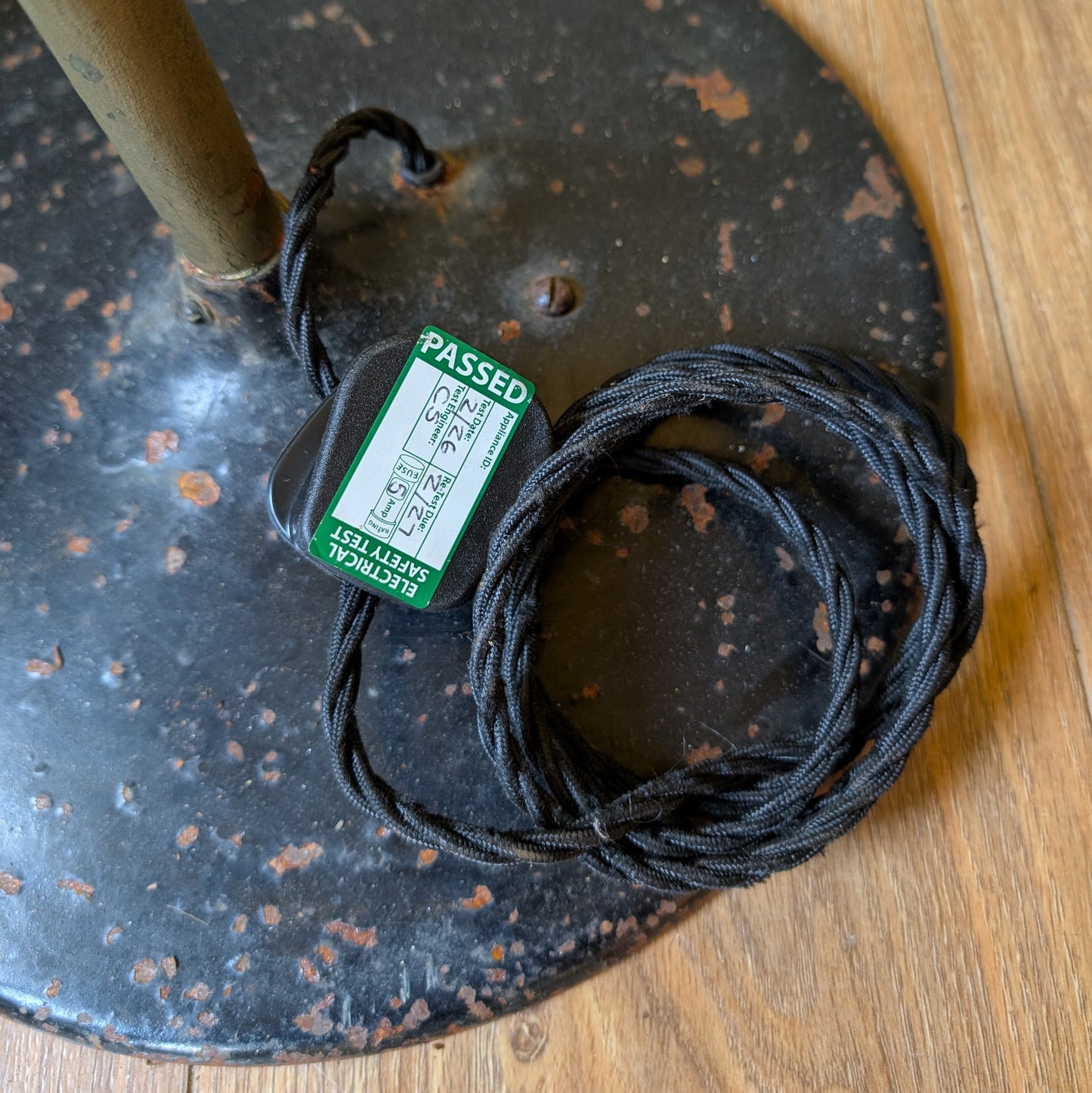 Victorian Articulated Industrial Floor Lamp