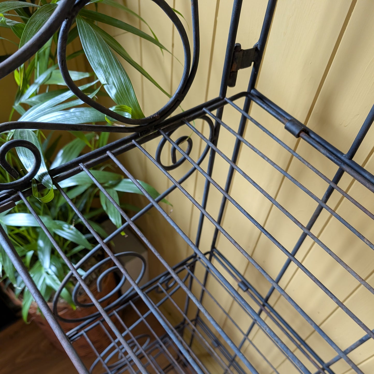 Vintage Metal Shelving Unit