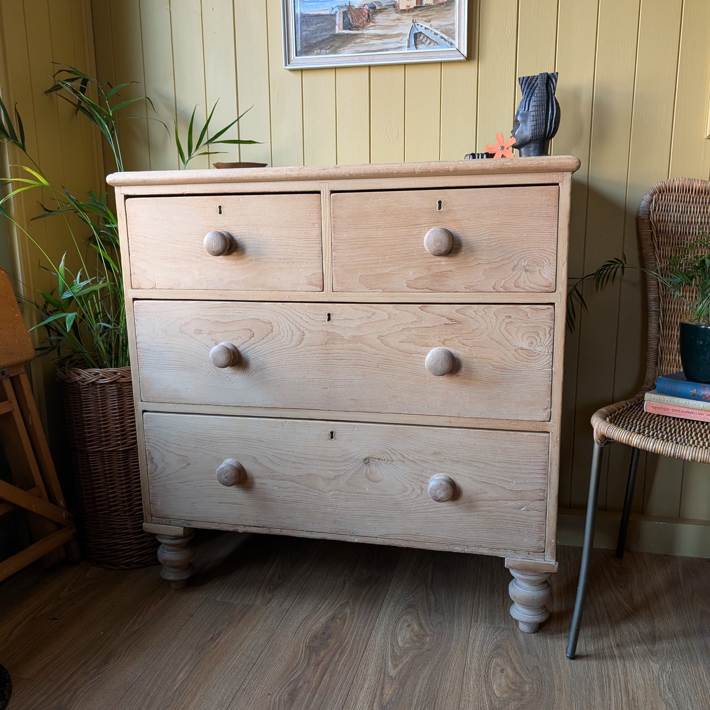 Victorian Pine Chest of Drawers