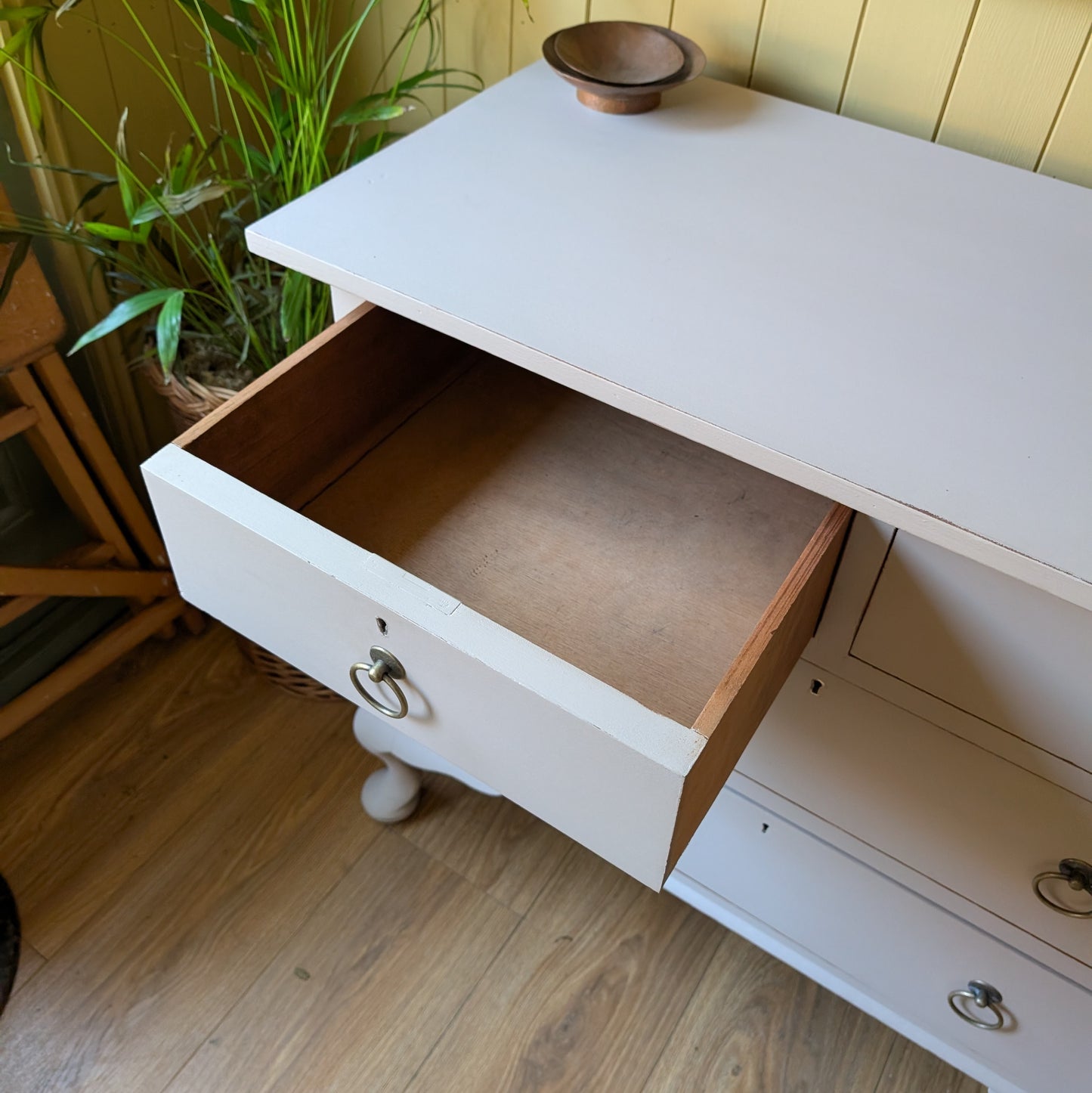 Painted Antique Chest of Drawers