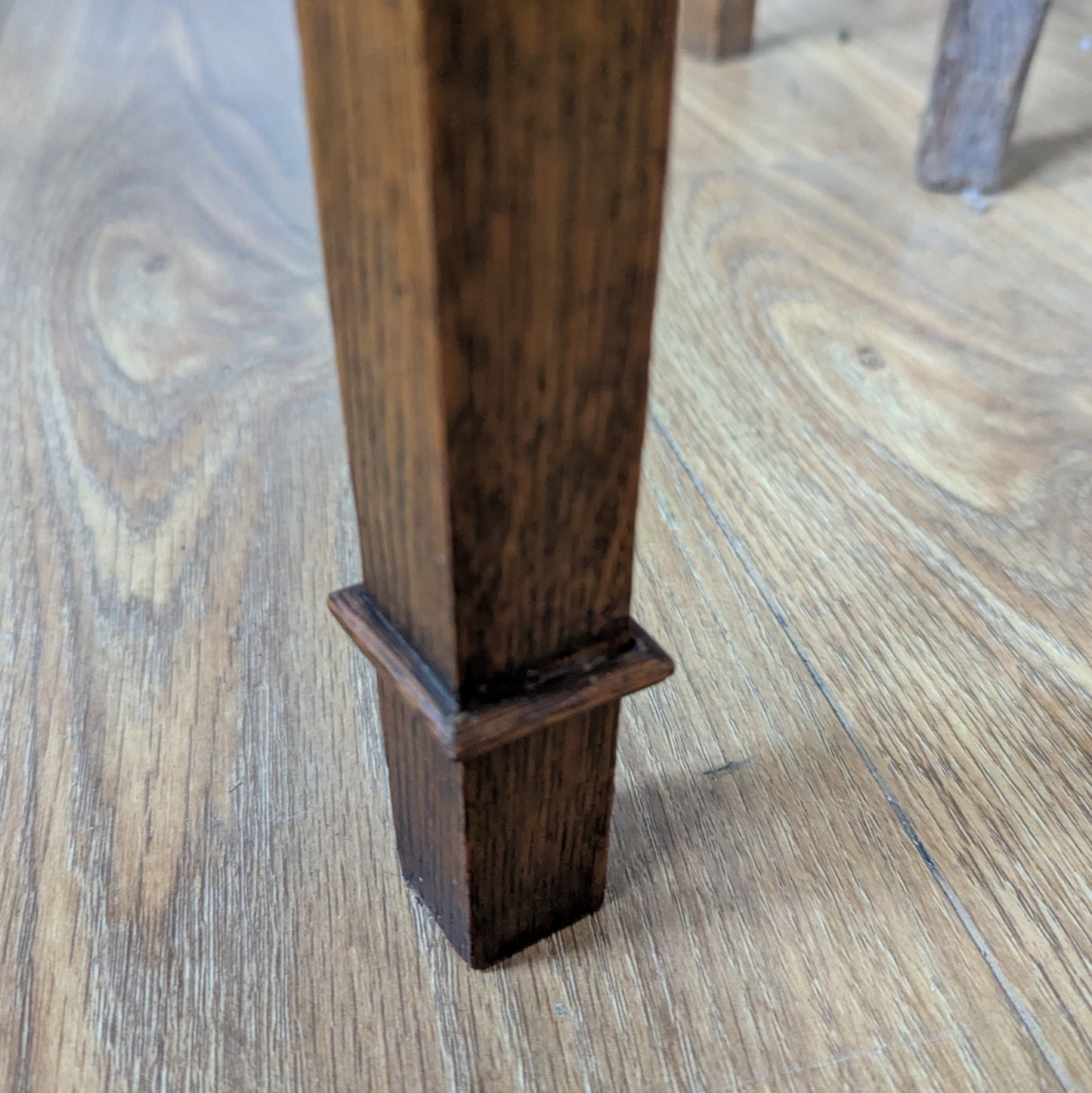 Art Deco Oak Side Table