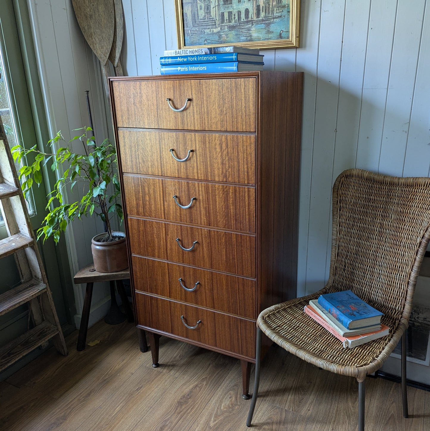 Tall Mid Century Chest of Drawers