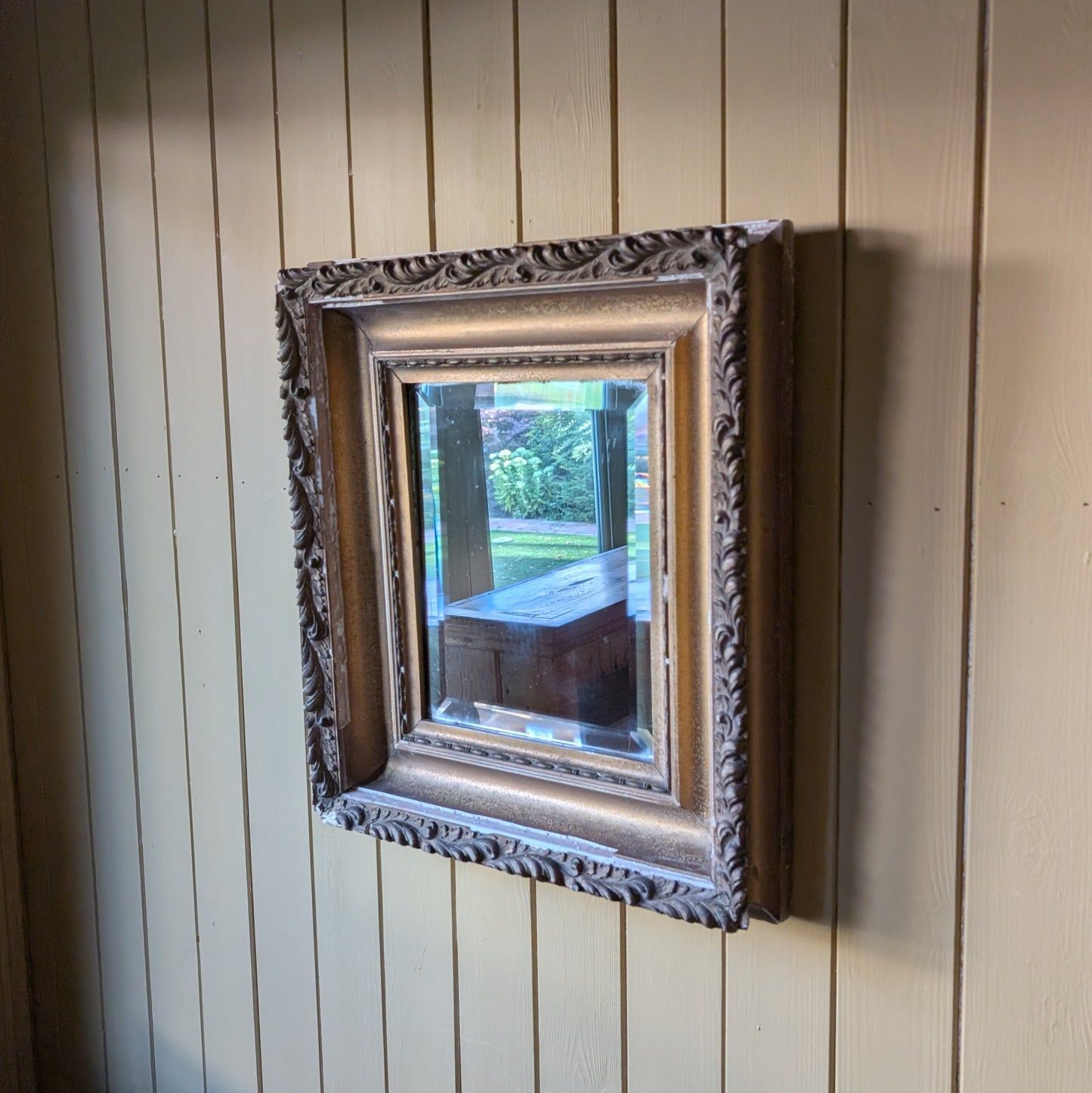 Rustic Antique French Mirror