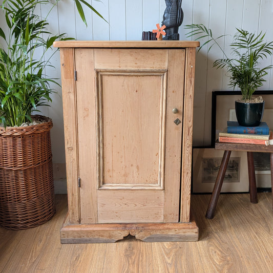 Small Victorian Pine Cupboard