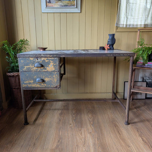 Genuine Vintage Industrial Desk
