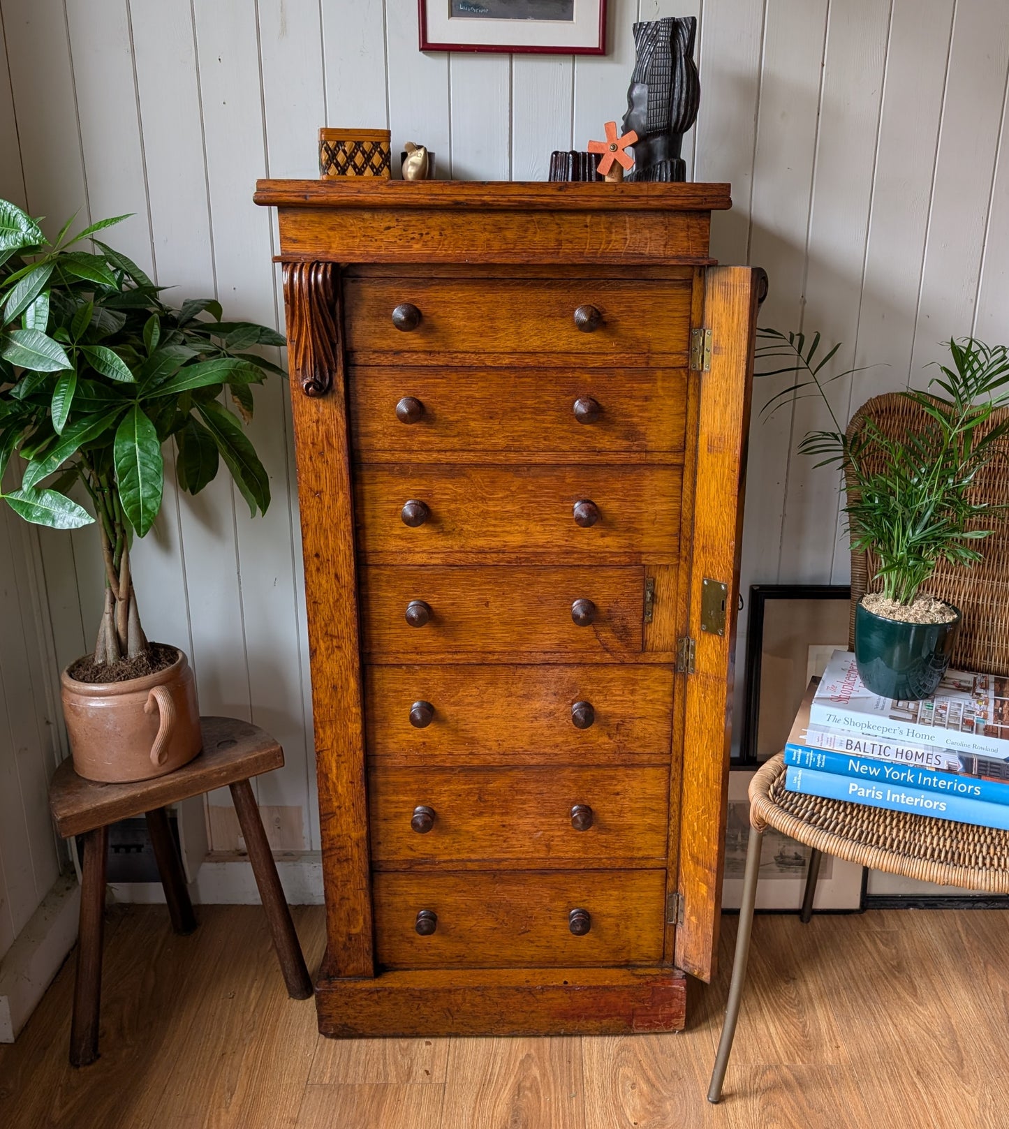 Antique Wellington Chest