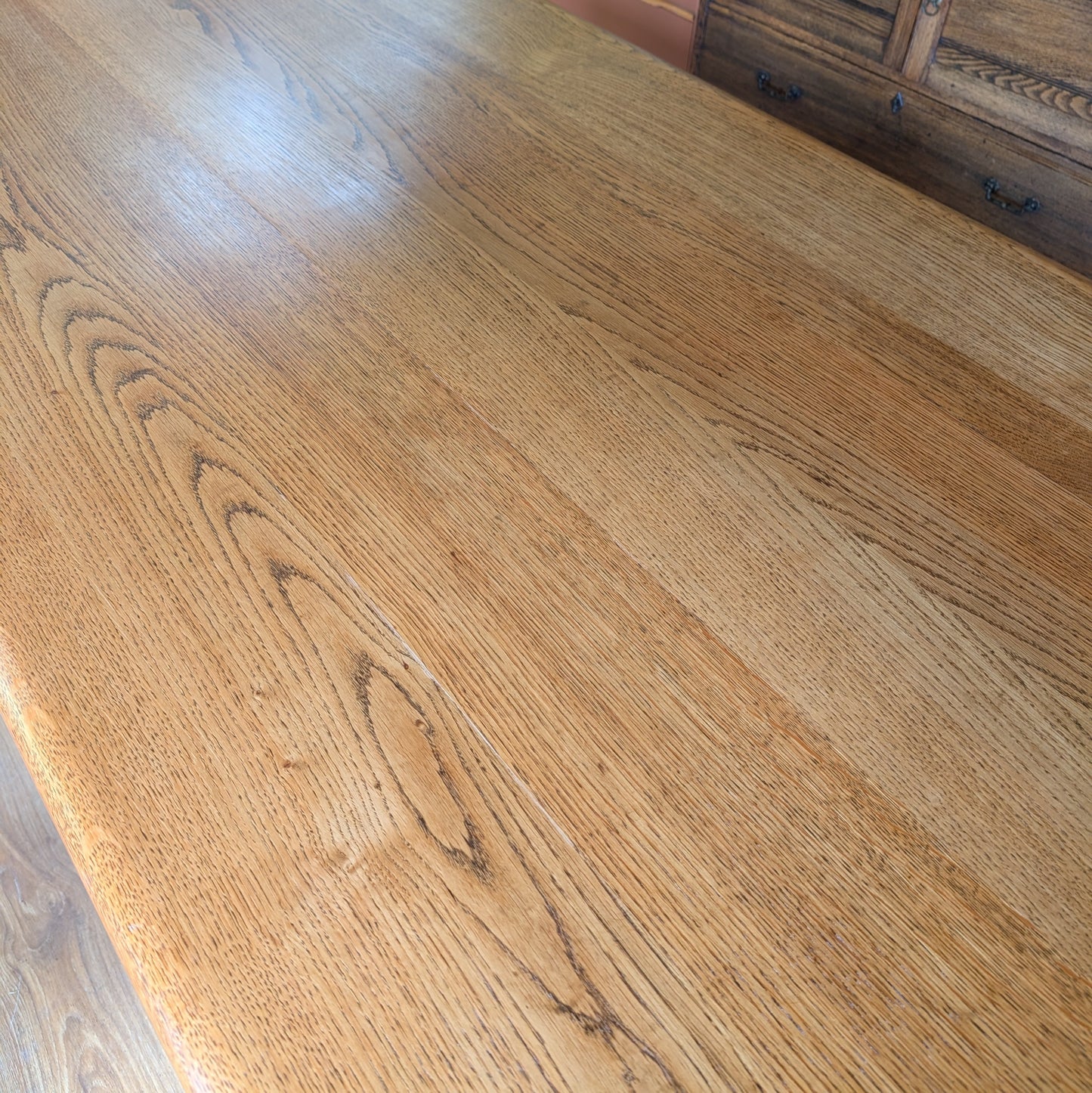 Vintage Oak Refectory Table