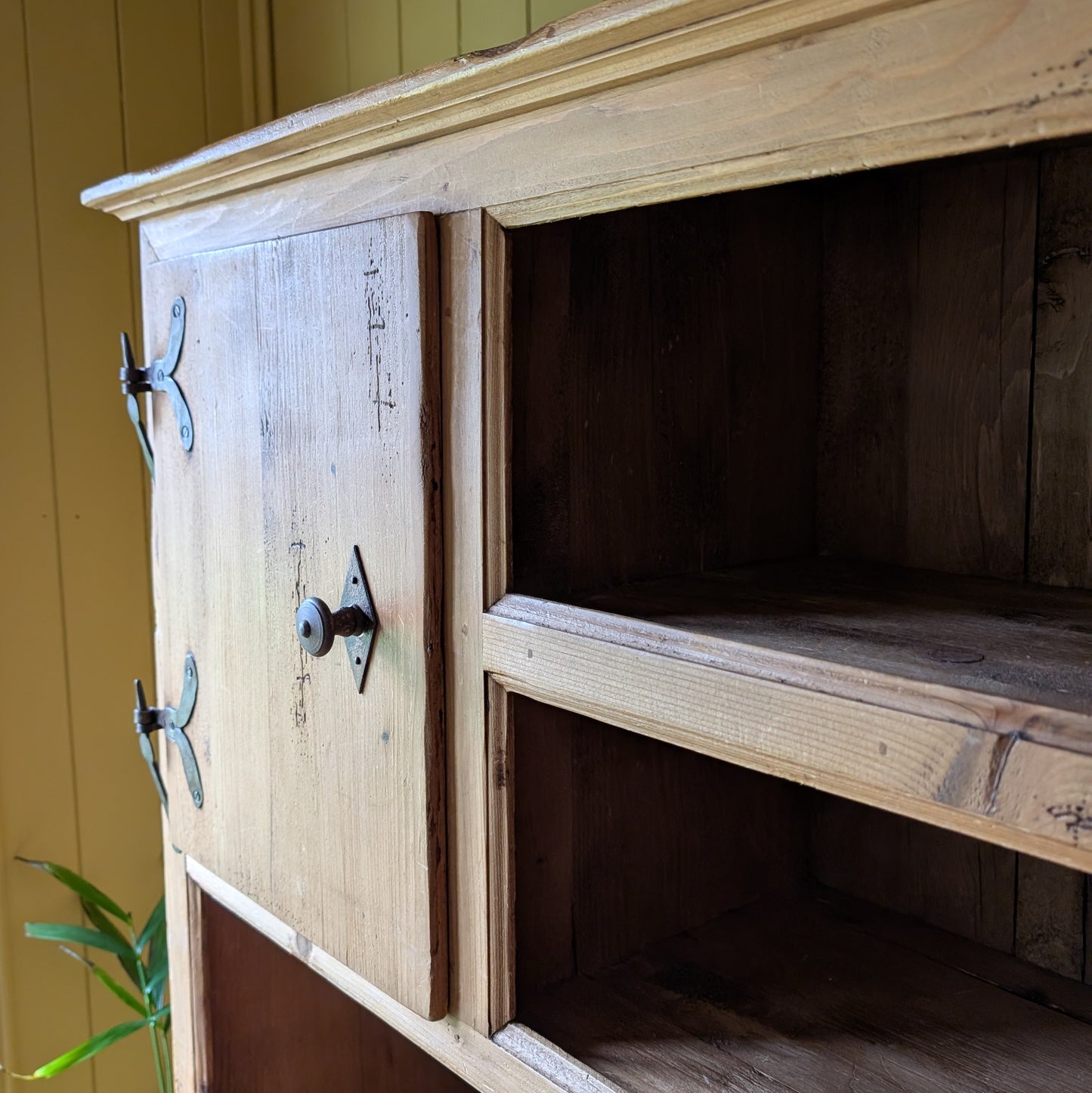 Antique French Countertop Shelving Unit
