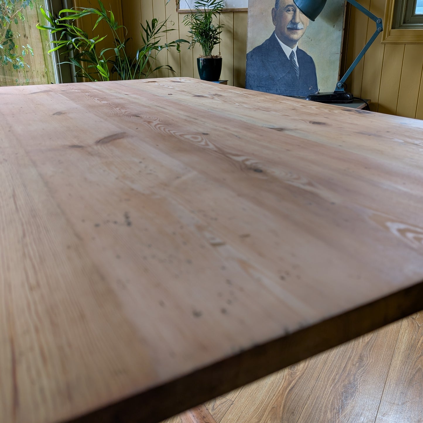 Vintage Workshop Table