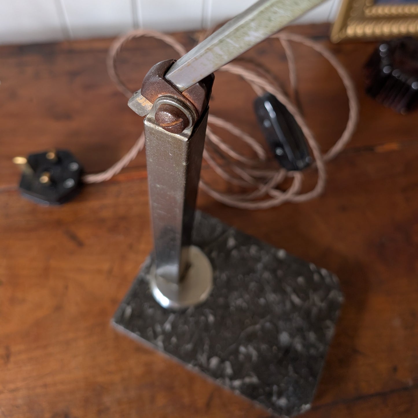 Antique French Desk Lamp