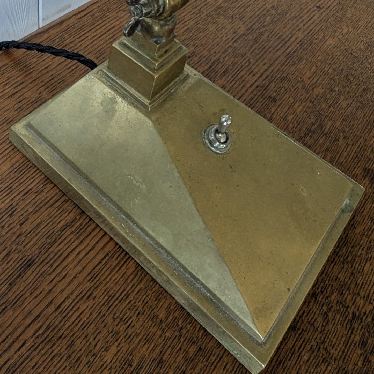 Adjustable Brass Desk Lamp